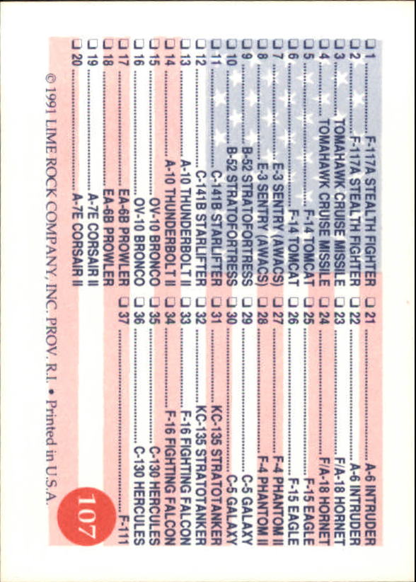 B0489- 1991 Heroes of the Persian Gulf Cards 1-110 -You Pick- 10+ FREE US SHIP - Picture 215 of 221