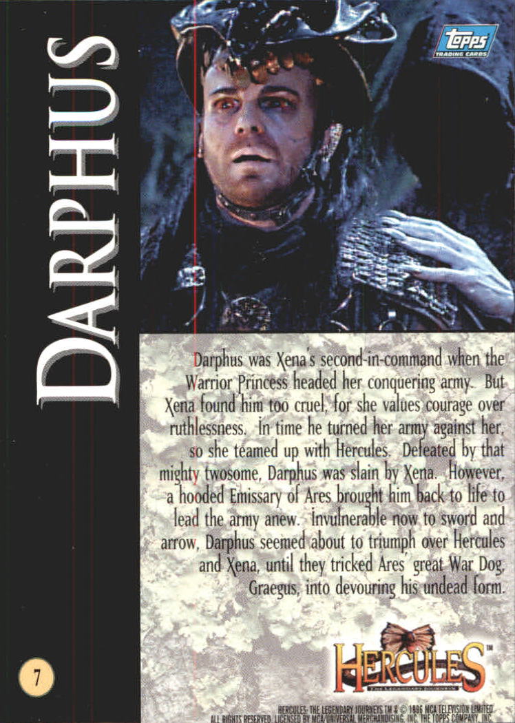 B2276- 1996 Hercules The Legendary Journeys 1-90 -You Pick- 15+ FREE US SHIP - Picture 9 of 145