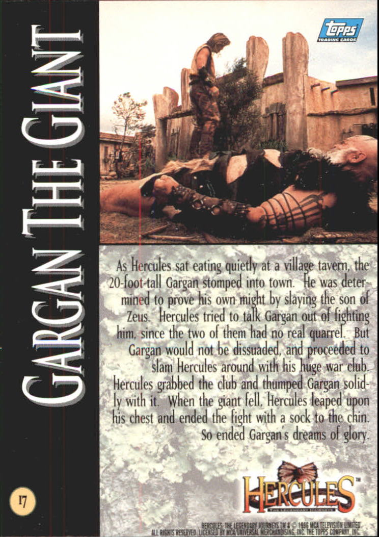 B2276- 1996 Hercules The Legendary Journeys 1-90 -You Pick- 15+ FREE US SHIP - Picture 17 of 145