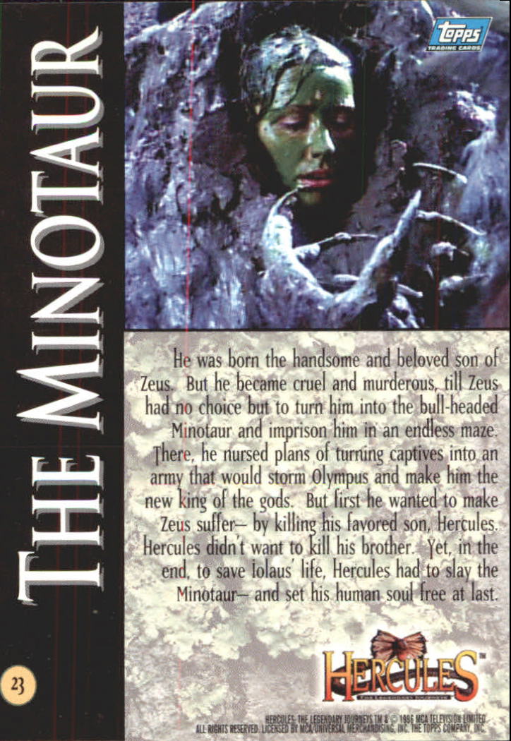 B2276- 1996 Hercules The Legendary Journeys 1-90 -You Pick- 15+ FREE US SHIP - Picture 29 of 145