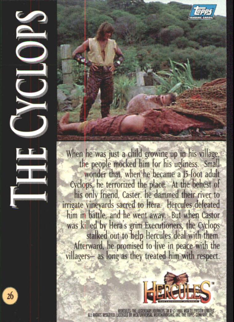 B2276- 1996 Hercules The Legendary Journeys 1-90 -You Pick- 15+ FREE US SHIP - Picture 35 of 145