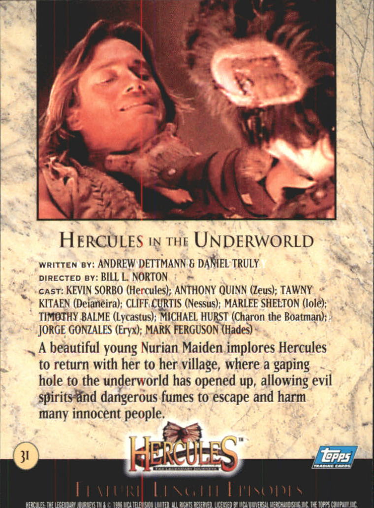 B2276- 1996 Hercules The Legendary Journeys 1-90 -You Pick- 15+ FREE US SHIP - Picture 43 of 145