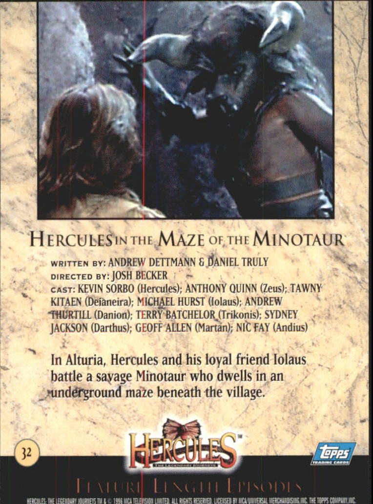 B2276- 1996 Hercules The Legendary Journeys 1-90 -You Pick- 15+ FREE US SHIP - Picture 45 of 145