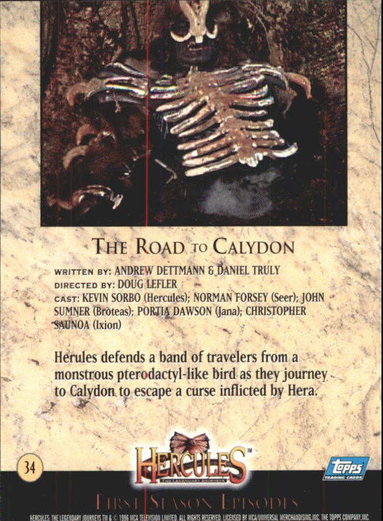 B2276- 1996 Hercules The Legendary Journeys 1-90 -You Pick- 15+ FREE US SHIP - Picture 49 of 145