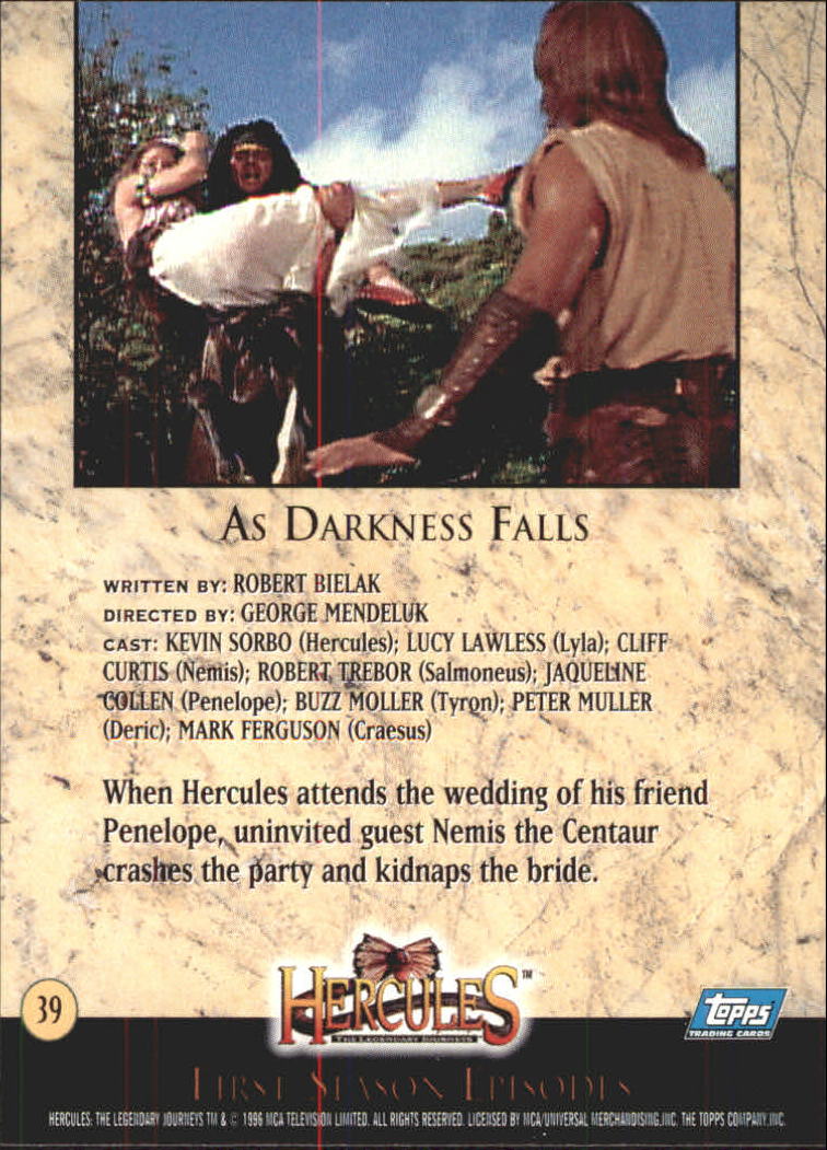 B2276- 1996 Hercules The Legendary Journeys 1-90 -You Pick- 15+ FREE US SHIP - Picture 59 of 145