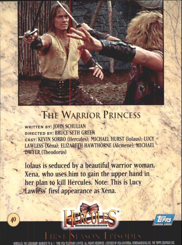 B2276- 1996 Hercules The Legendary Journeys 1-90 -You Pick- 15+ FREE US SHIP - Picture 61 of 145