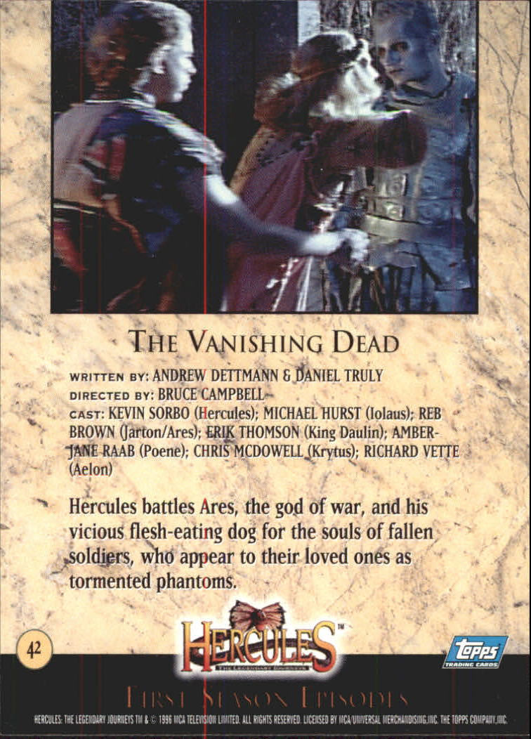 B2276- 1996 Hercules The Legendary Journeys 1-90 -You Pick- 15+ FREE US SHIP - Picture 65 of 145