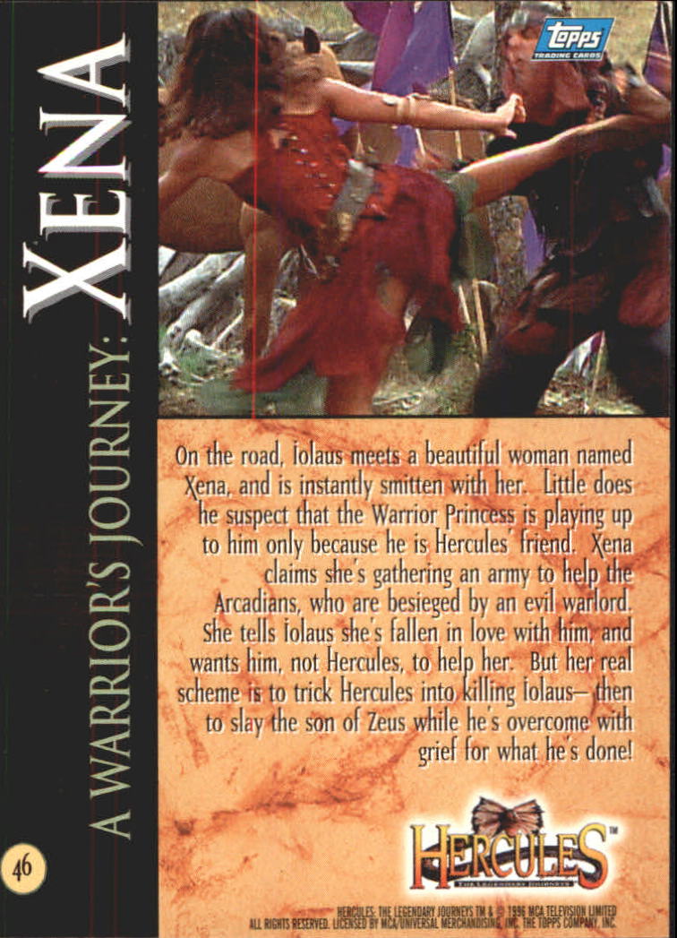 B2276- 1996 Hercules The Legendary Journeys 1-90 -You Pick- 15+ FREE US SHIP - Picture 71 of 145