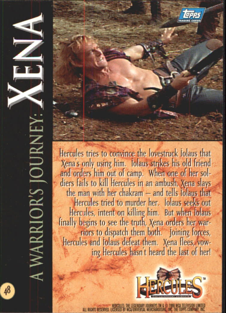 B2276- 1996 Hercules The Legendary Journeys 1-90 -You Pick- 15+ FREE US SHIP - Picture 75 of 145