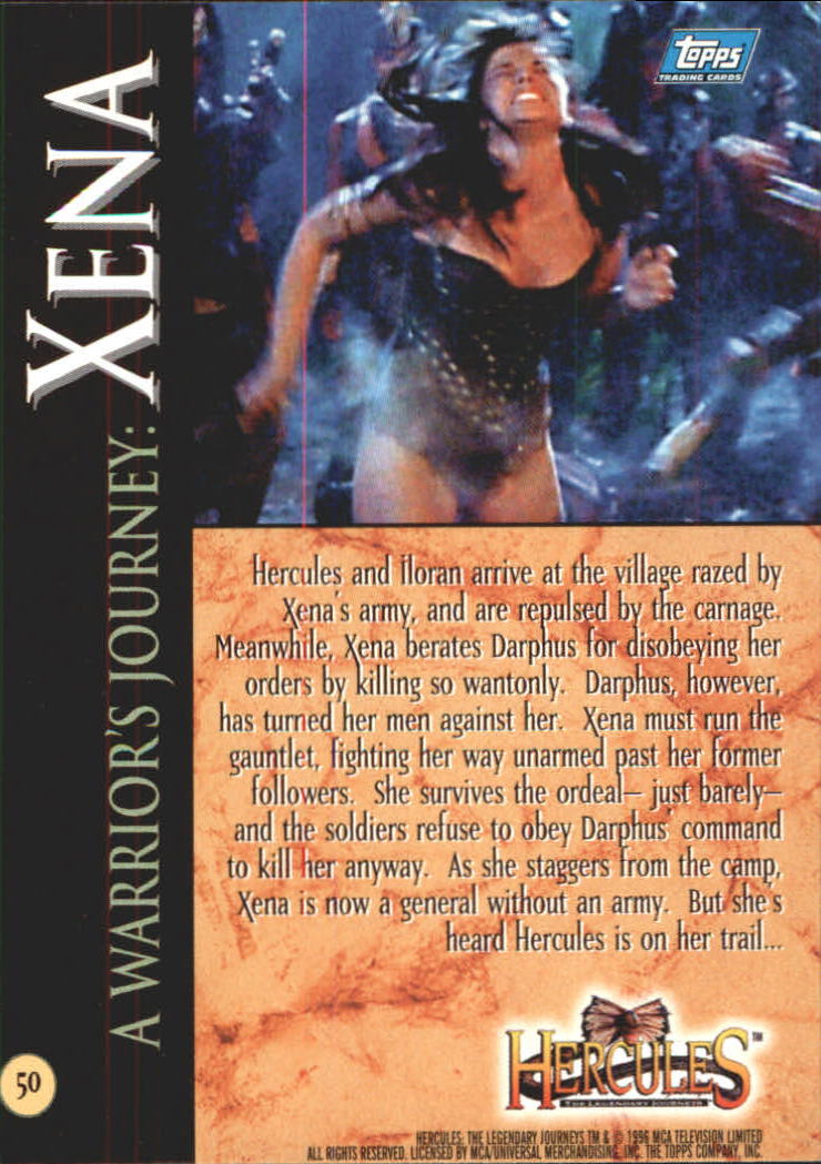 B2276- 1996 Hercules The Legendary Journeys 1-90 -You Pick- 15+ FREE US SHIP - Picture 79 of 145