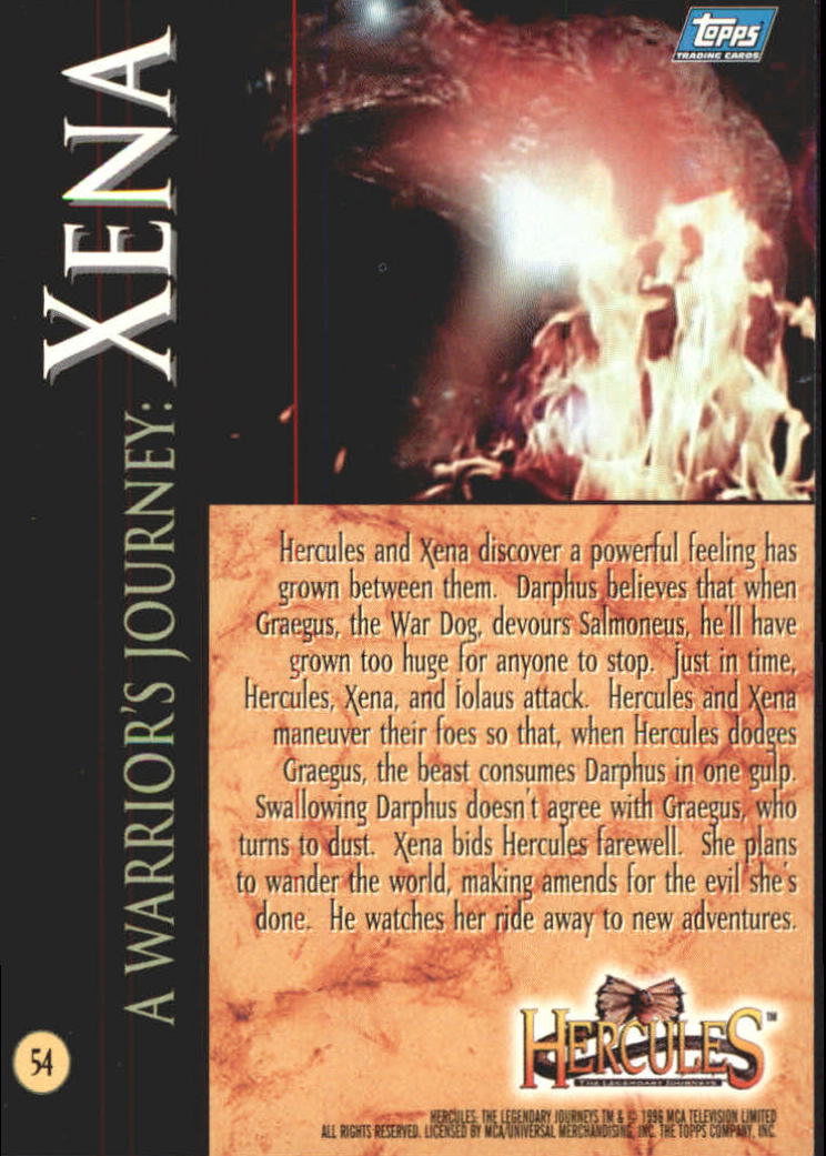 B2276- 1996 Hercules The Legendary Journeys 1-90 -You Pick- 15+ FREE US SHIP - Picture 83 of 145