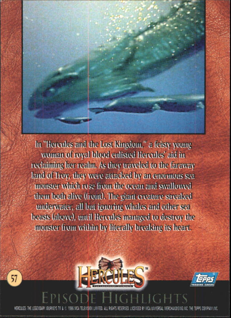 B2276- 1996 Hercules The Legendary Journeys 1-90 -You Pick- 15+ FREE US SHIP - Picture 89 of 145