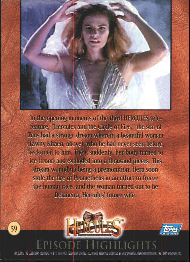 B2276- 1996 Hercules The Legendary Journeys 1-90 -You Pick- 15+ FREE US SHIP - Picture 93 of 145