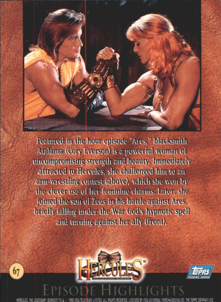 B2276- 1996 Hercules The Legendary Journeys 1-90 -You Pick- 15+ FREE US SHIP - Picture 105 of 145