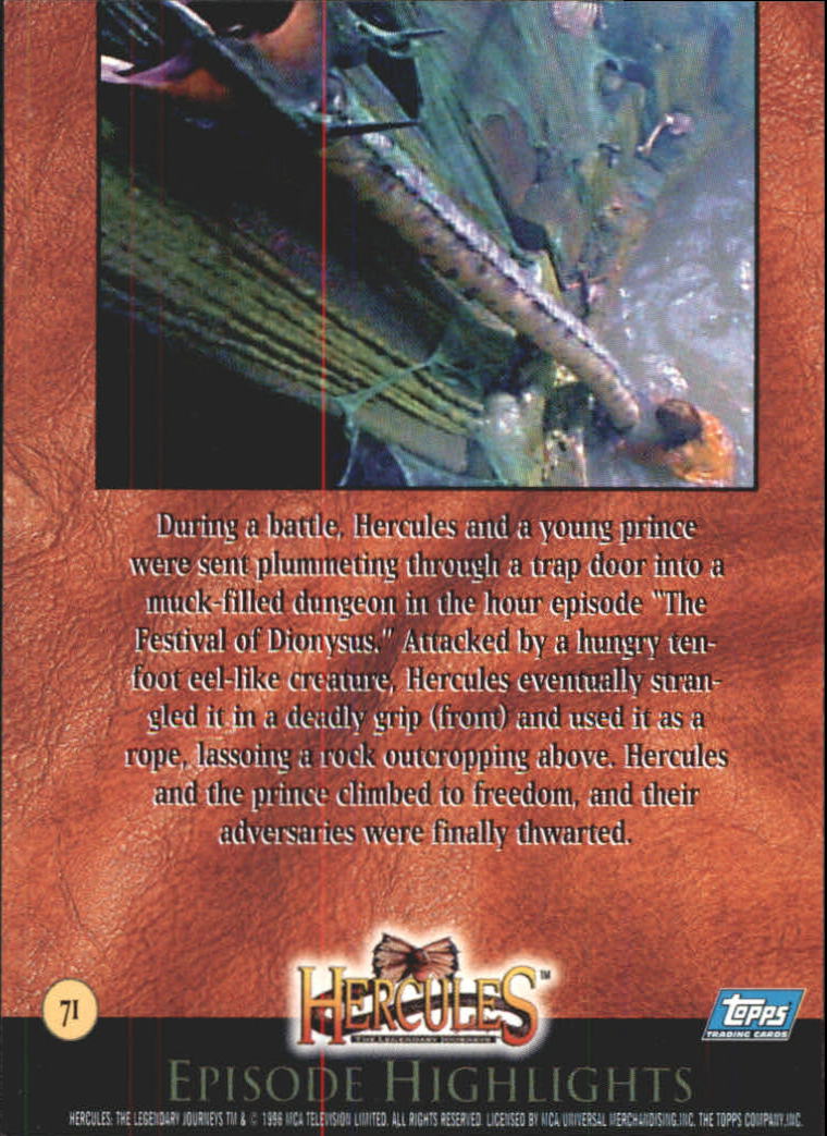 B2276- 1996 Hercules The Legendary Journeys 1-90 -You Pick- 15+ FREE US SHIP - Picture 109 of 145