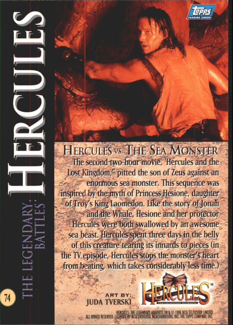 B2276- 1996 Hercules The Legendary Journeys 1-90 -You Pick- 15+ FREE US SHIP - Picture 115 of 145