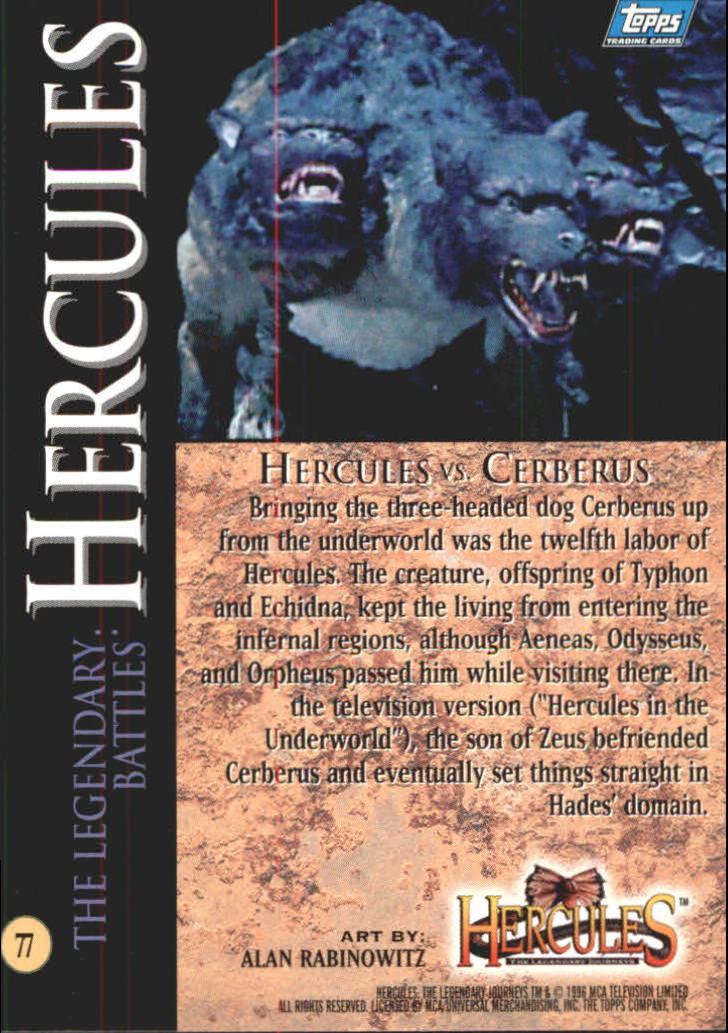 B2276- 1996 Hercules The Legendary Journeys 1-90 -You Pick- 15+ FREE US SHIP - Picture 119 of 145