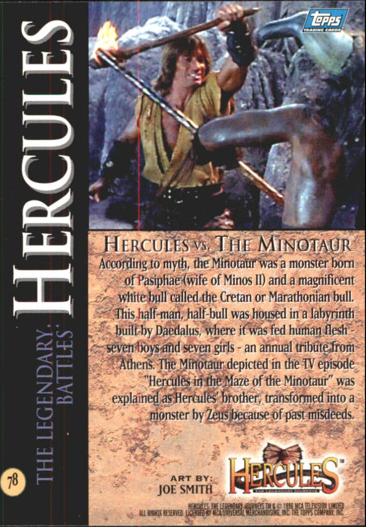 B2276- 1996 Hercules The Legendary Journeys 1-90 -You Pick- 15+ FREE US SHIP - Picture 121 of 145