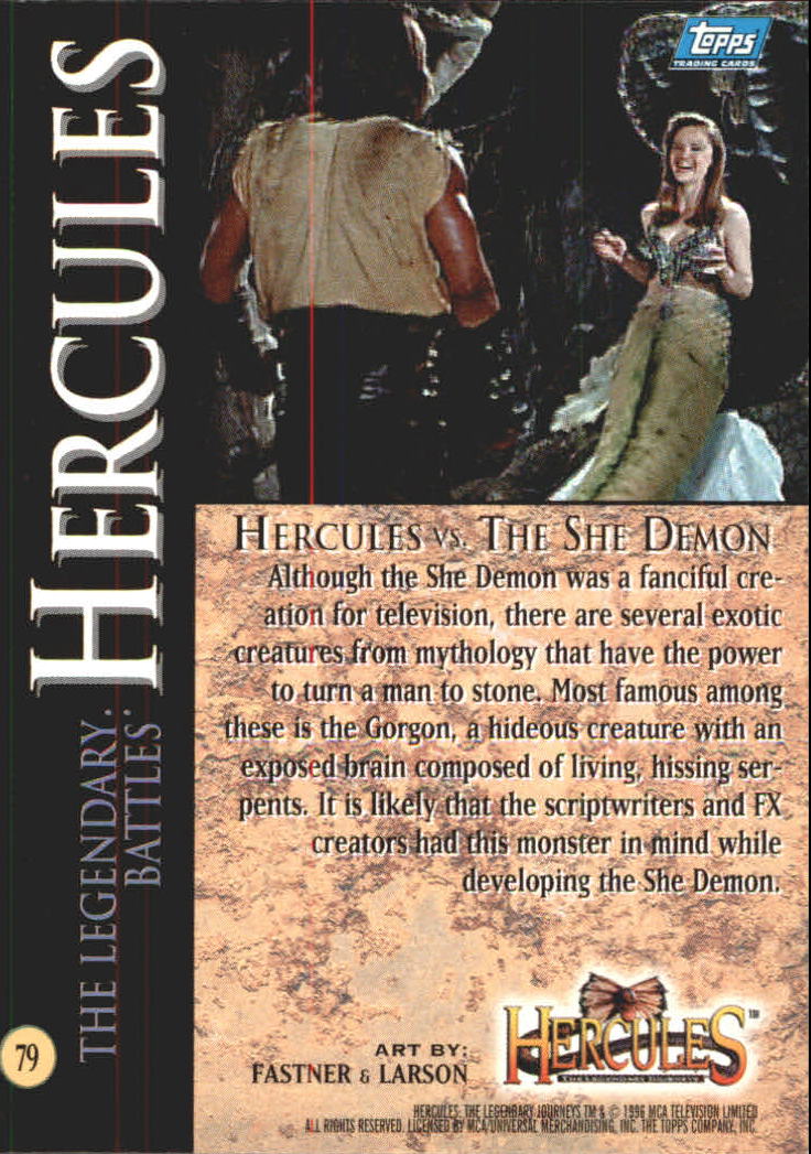 B2276- 1996 Hercules The Legendary Journeys 1-90 -You Pick- 15+ FREE US SHIP - Picture 123 of 145