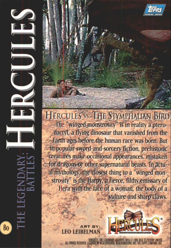 B2276- 1996 Hercules The Legendary Journeys 1-90 -You Pick- 15+ FREE US SHIP - Picture 125 of 145