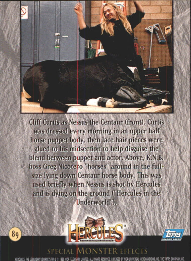 B2276- 1996 Hercules The Legendary Journeys 1-90 -You Pick- 15+ FREE US SHIP - Picture 143 of 145