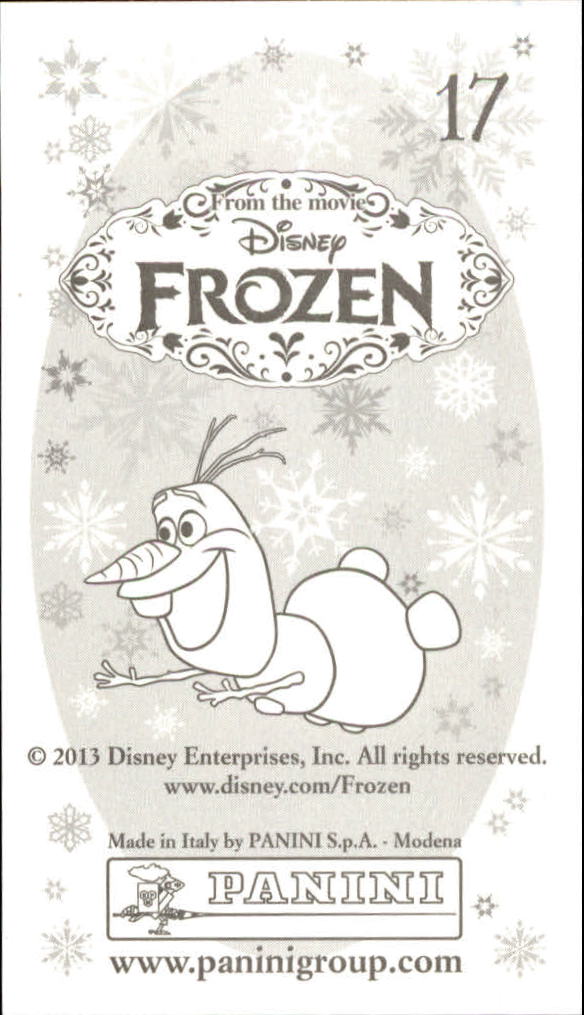 PANINI carte 67-Disney Frozen la reine 2 cartes de collection série 2019