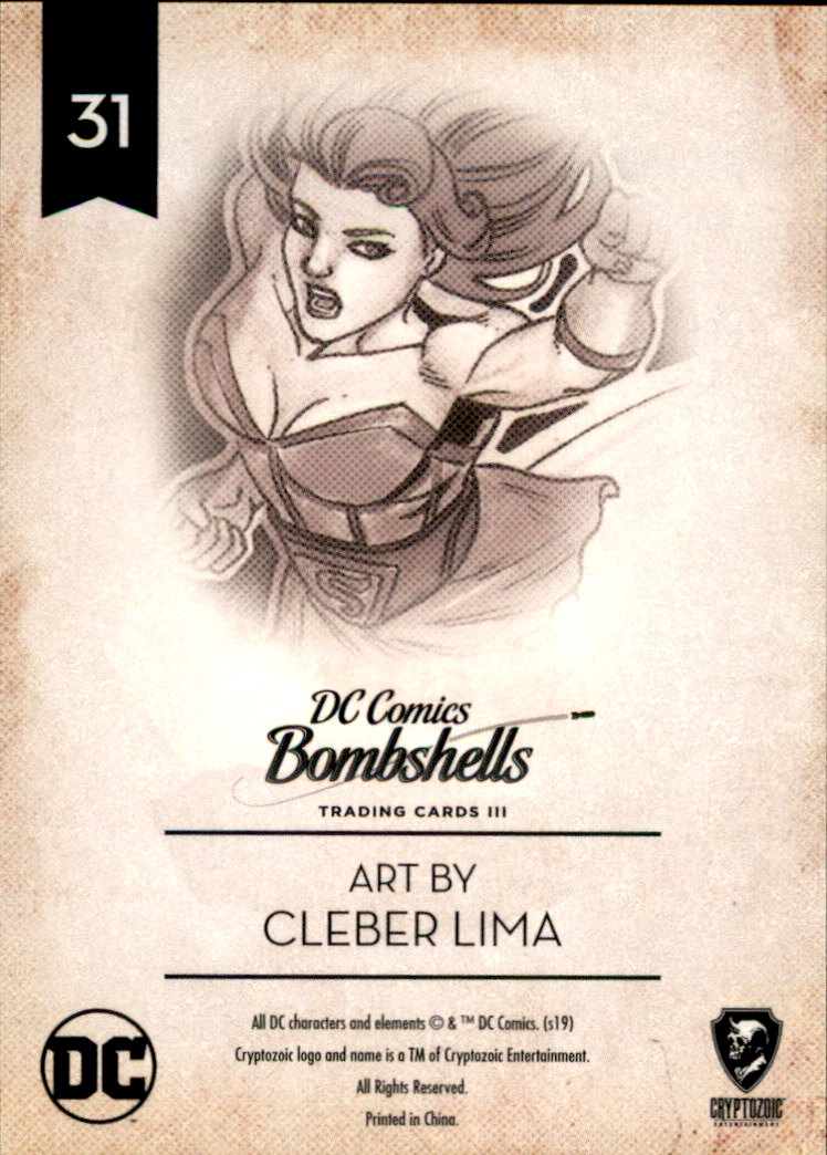dc bombshells trading cards series 3