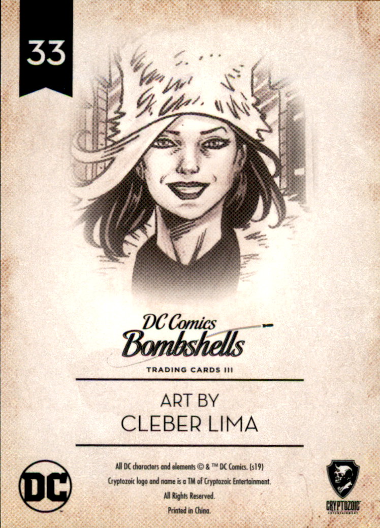 dc bombshells trading cards series 3