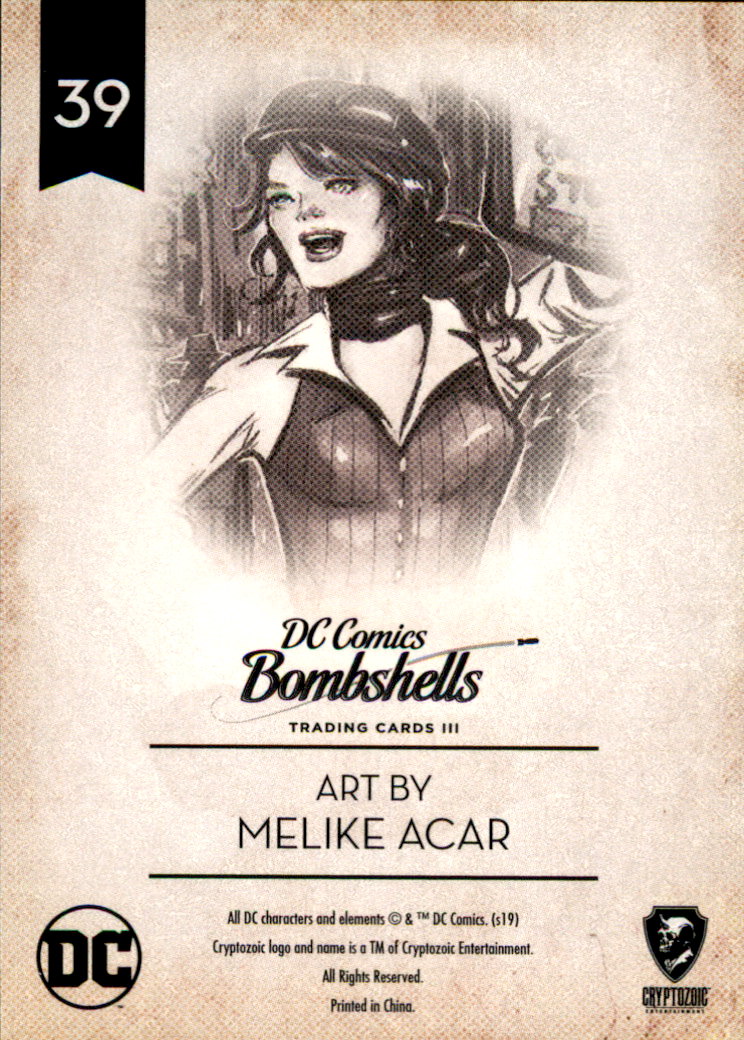 dc comics bombshells cards