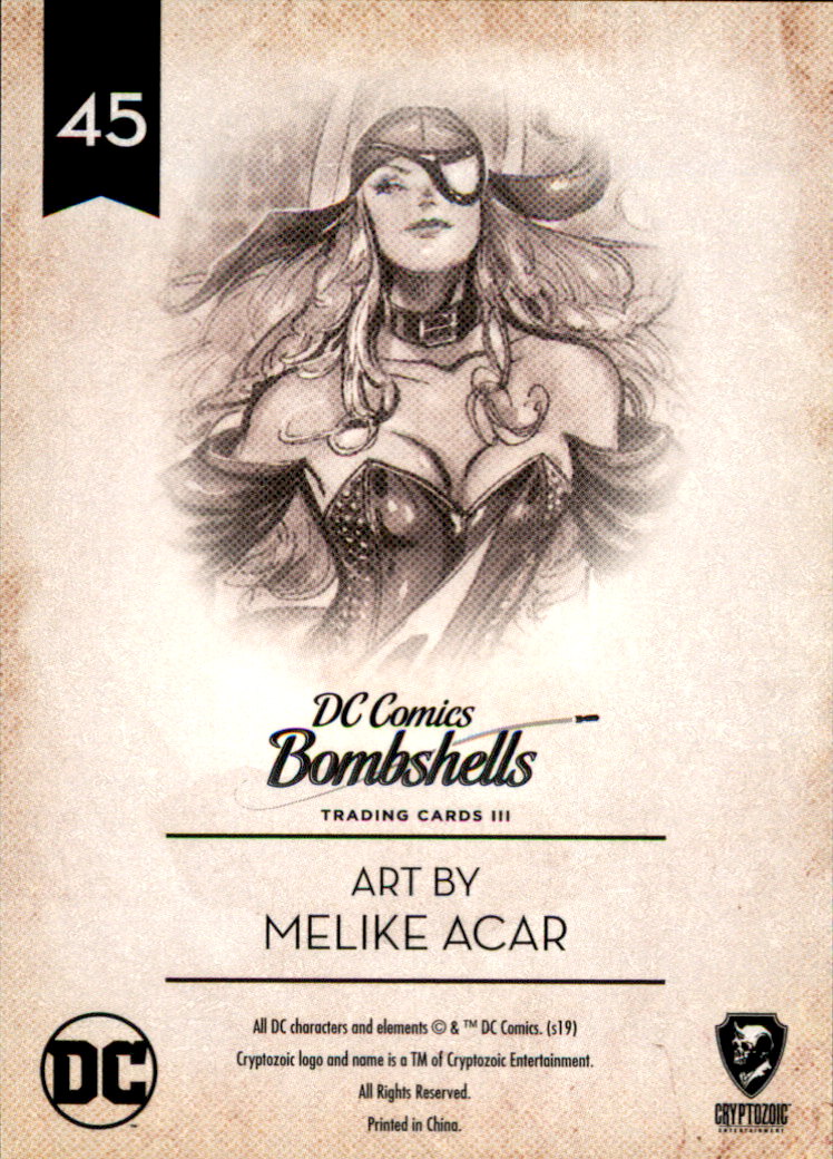 dc comics bombshells cards