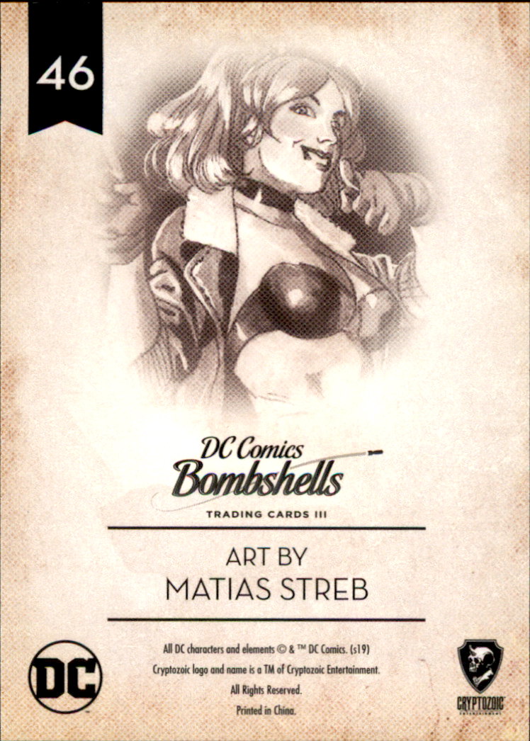 dc comics bombshells cards