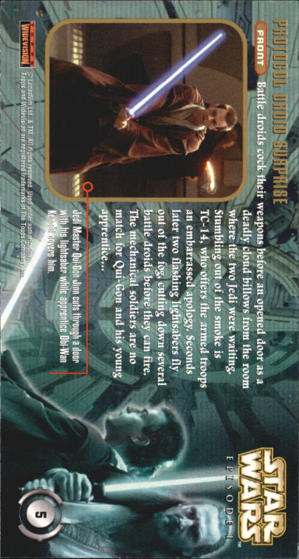 star wars widevision cards