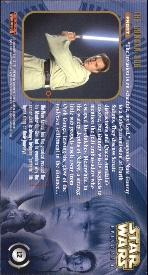 B0310- 1999 Star Wars Episode One Widevision Cards -You Pick- 15+ DARMOWA WYSYŁKA Z USA - Zdjęcie 25 z 161
