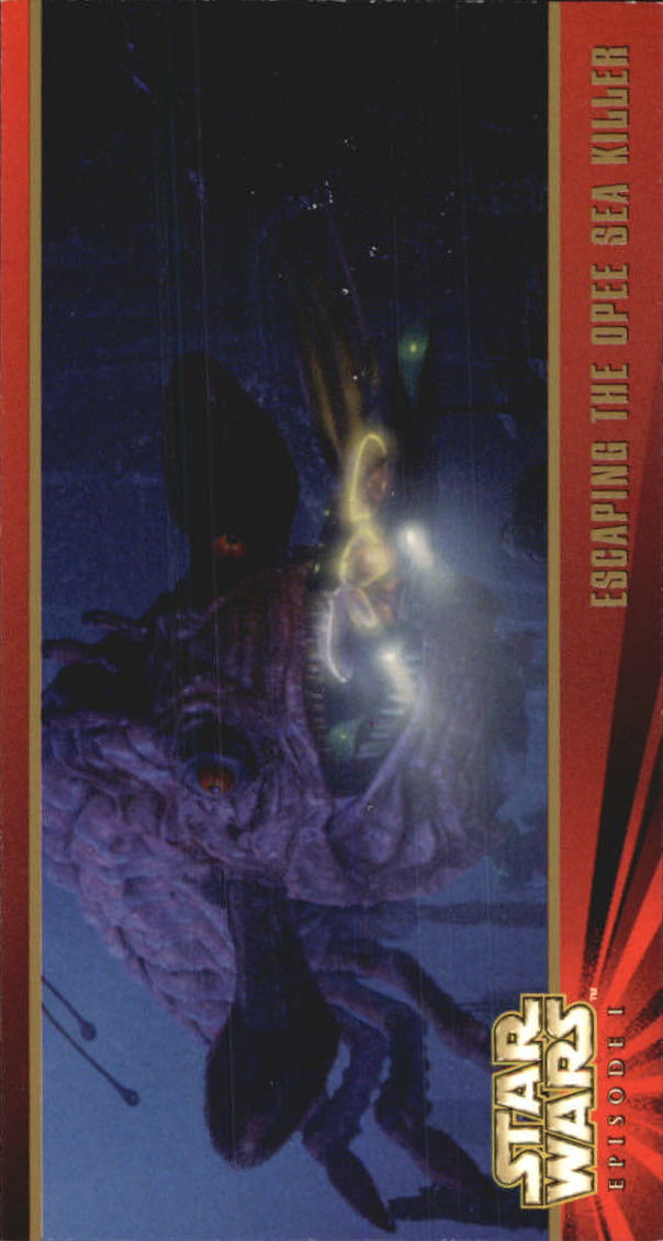 B0310- 1999 Star Wars Episode One Widevision Cards -You Pick- 15+ DARMOWA WYSYŁKA Z USA - Zdjęcie 30 z 161
