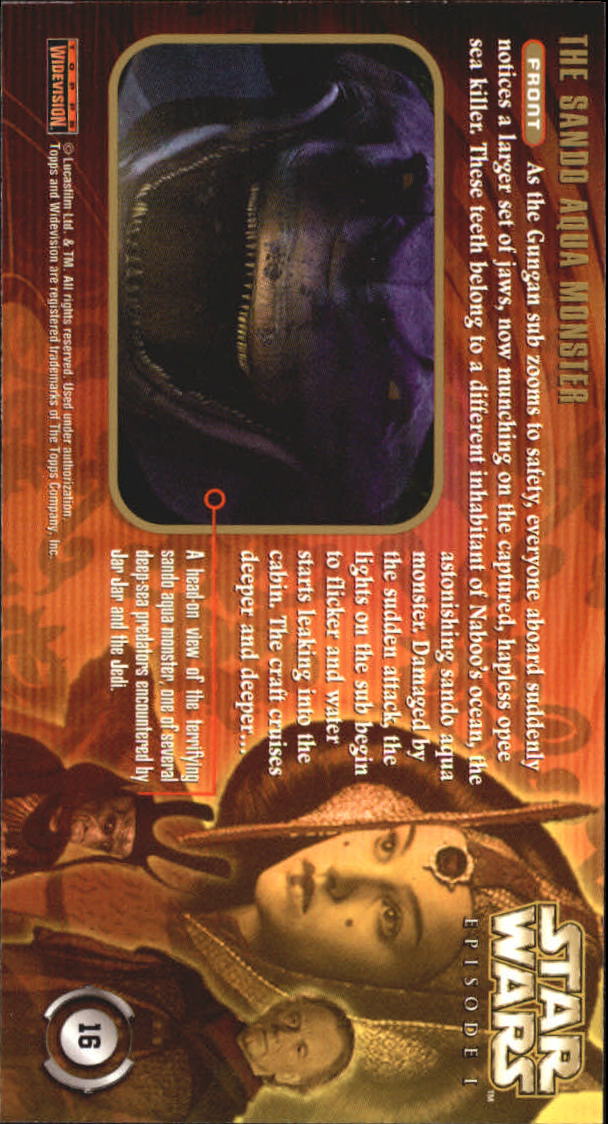 B0310- 1999 Star Wars Episode One Widevision Cards -You Pick- 15+ DARMOWA WYSYŁKA Z USA - Zdjęcie 33 z 161