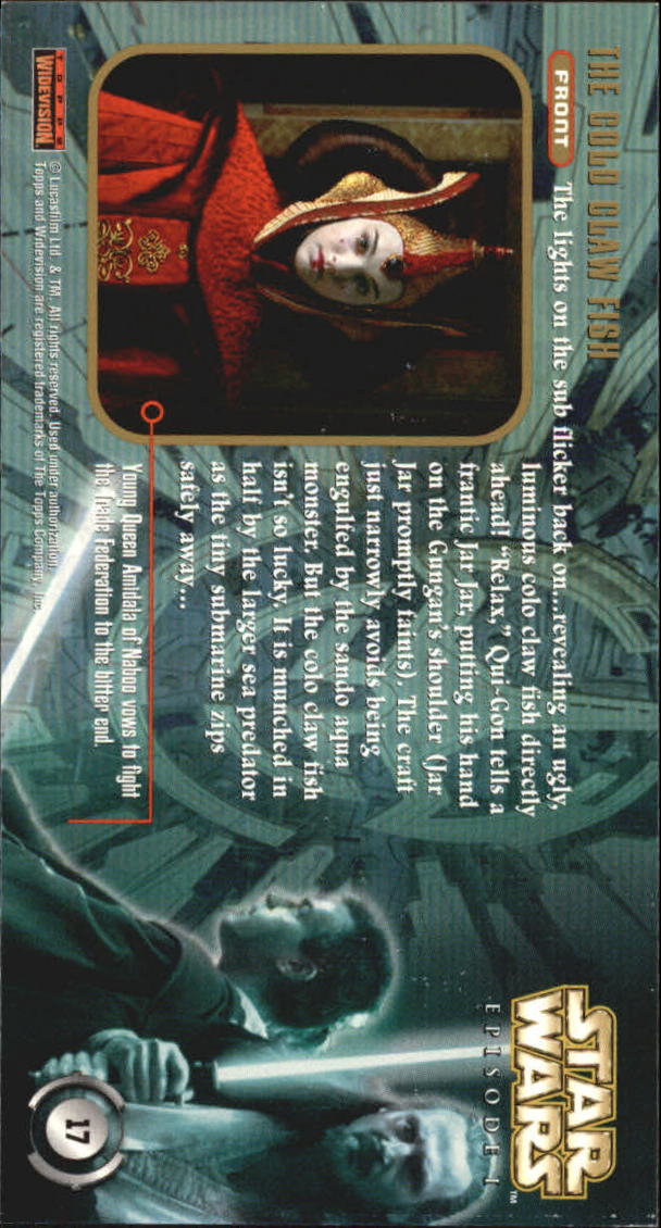 B0310- 1999 Star Wars Episode One Widevision Cards -You Pick- 15+ DARMOWA WYSYŁKA Z USA - Zdjęcie 35 z 161