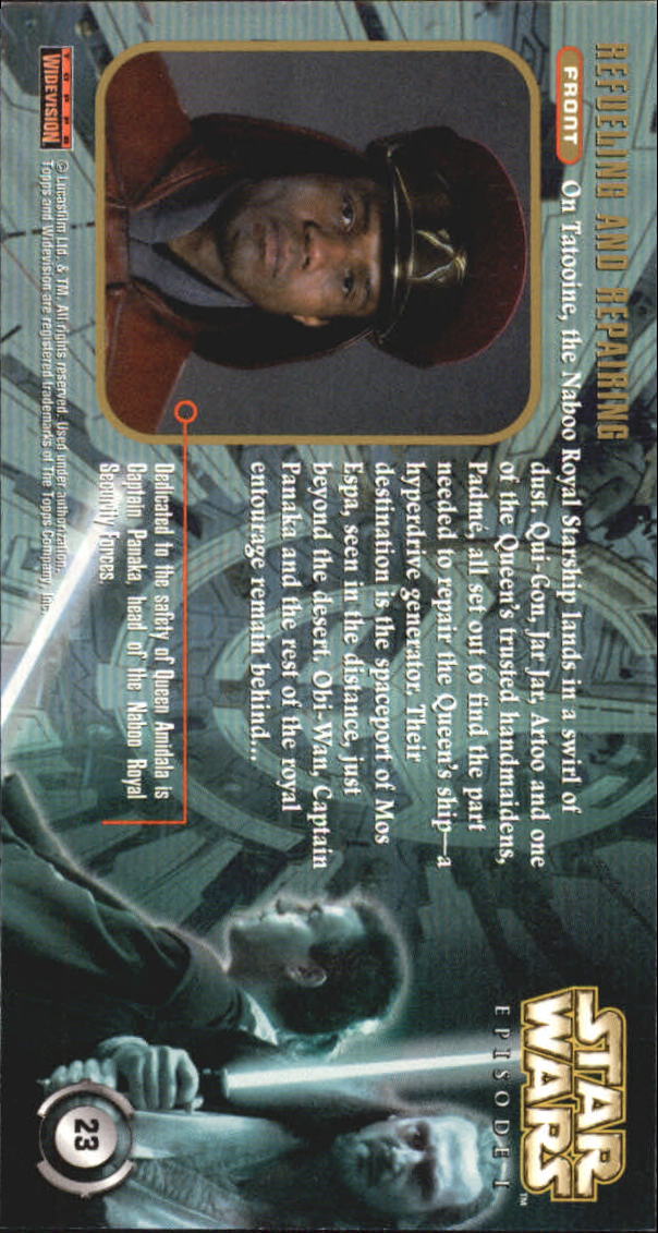 B0310- 1999 Star Wars Episode One Widevision Cards -You Pick- 15+ DARMOWA WYSYŁKA Z USA - Zdjęcie 47 z 161
