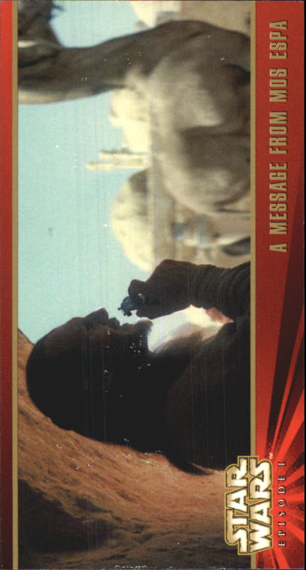 B0310- 1999 Star Wars Episode One Widevision Cards -You Pick- 15+ DARMOWA WYSYŁKA Z USA - Zdjęcie 52 z 161