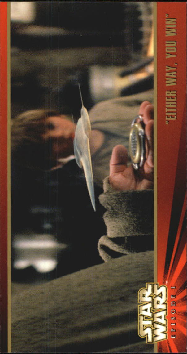 B0310- 1999 Star Wars Episode One Widevision Cards -You Pick- 15+ DARMOWA WYSYŁKA Z USA - Zdjęcie 72 z 161