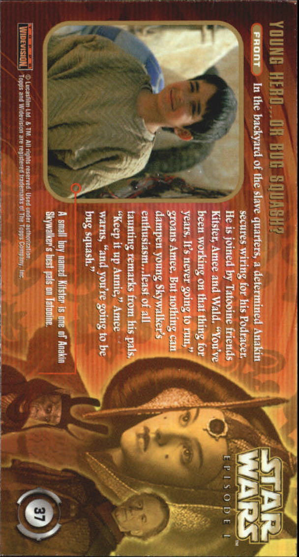 B0310- 1999 Star Wars Episode One Widevision Cards -You Pick- 15+ DARMOWA WYSYŁKA Z USA - Zdjęcie 75 z 161