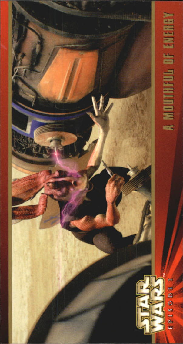B0310- 1999 Star Wars Episode One Widevision Cards -You Pick- 15+ DARMOWA WYSYŁKA Z USA - Zdjęcie 78 z 161