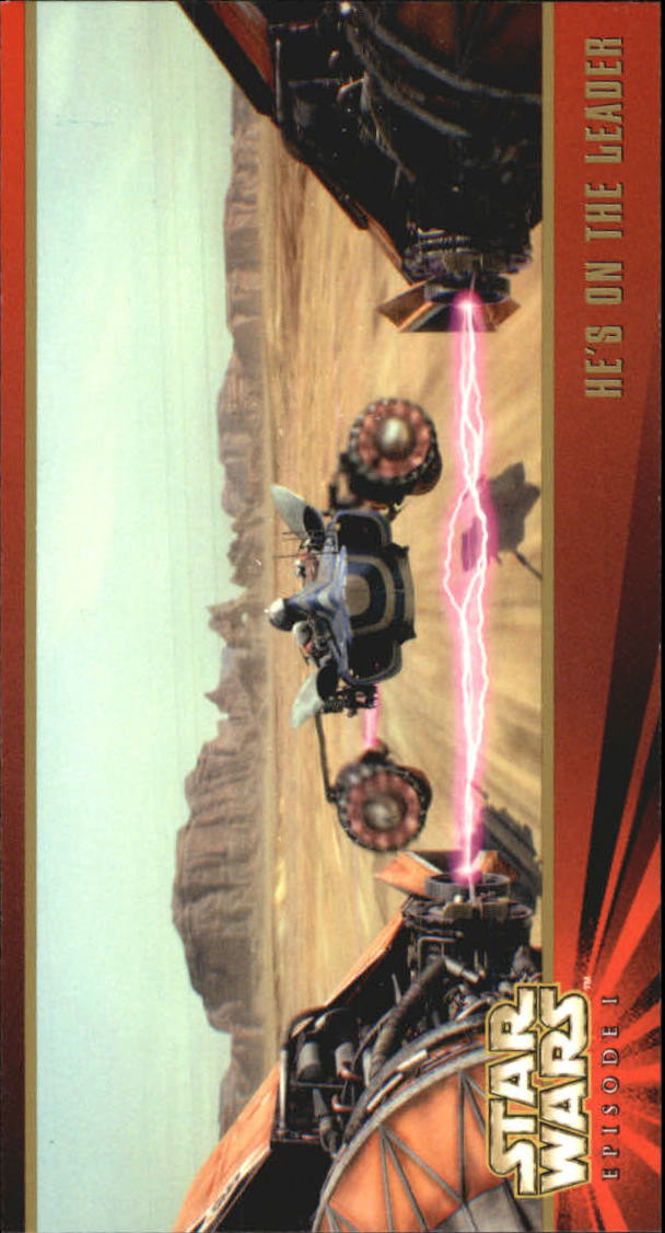 B0310- 1999 Star Wars Episode One Widevision Cards -You Pick- 15+ DARMOWA WYSYŁKA Z USA - Zdjęcie 96 z 161