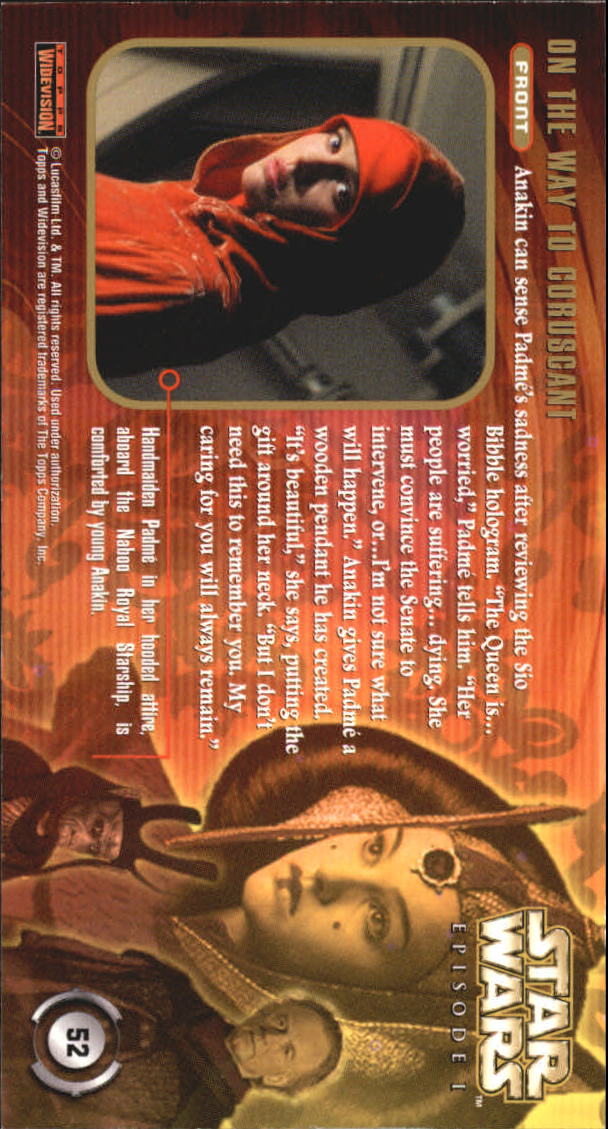 B0310- 1999 Star Wars Episode One Widevision Cards -You Pick- 15+ DARMOWA WYSYŁKA Z USA - Zdjęcie 105 z 161