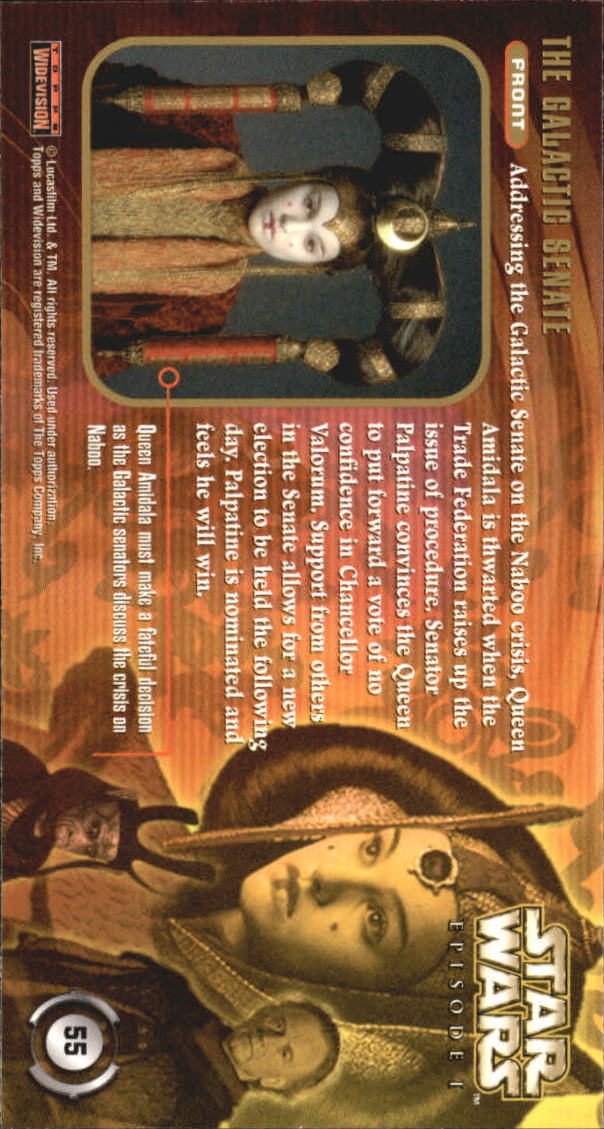 B0310- 1999 Star Wars Episode One Widevision Cards -You Pick- 15+ DARMOWA WYSYŁKA Z USA - Zdjęcie 111 z 161