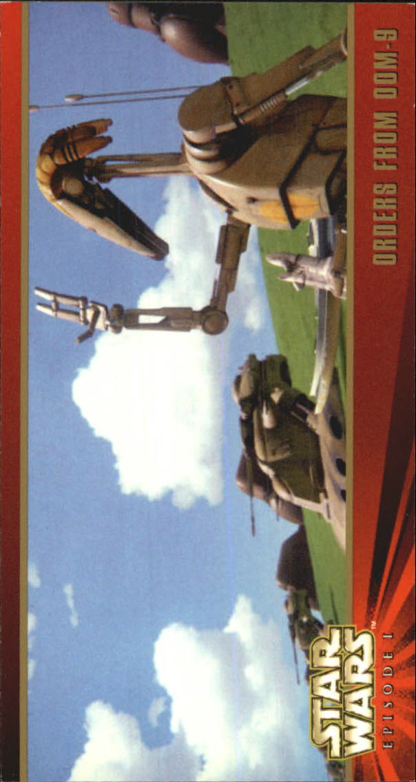 B0310- 1999 Star Wars Episode One Widevision Cards -You Pick- 15+ DARMOWA WYSYŁKA Z USA - Zdjęcie 132 z 161