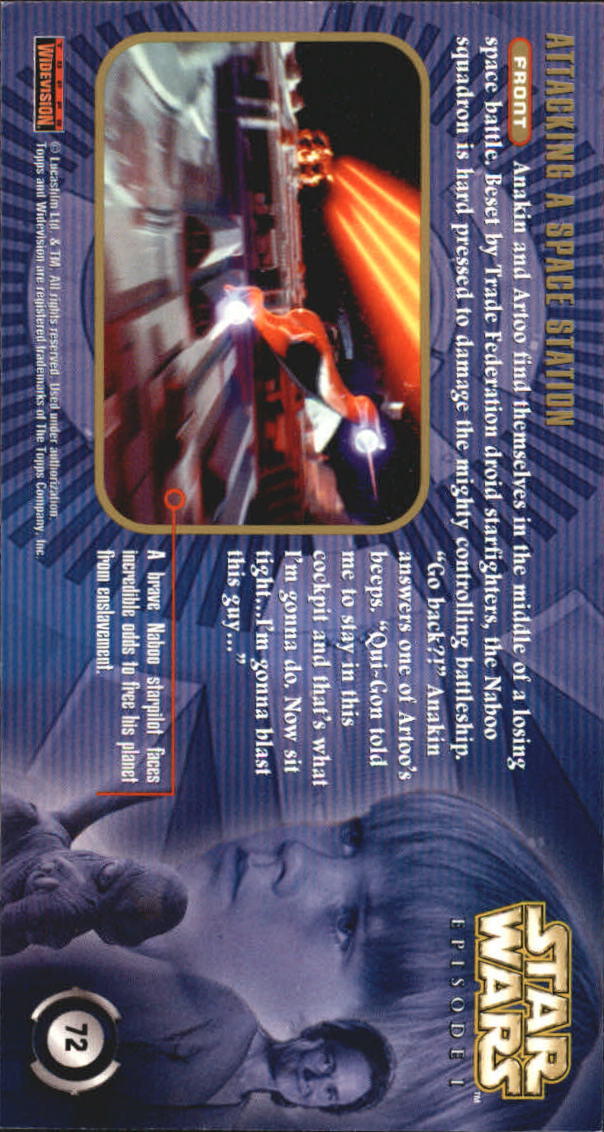 B0310- 1999 Star Wars Episode One Widevision Cards -You Pick- 15+ DARMOWA WYSYŁKA Z USA - Zdjęcie 145 z 161
