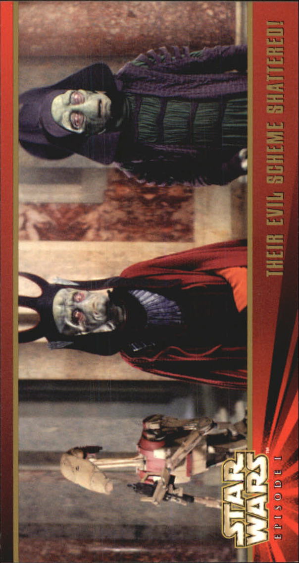 B0310- 1999 Star Wars Episode One Widevision Cards -You Pick- 15+ DARMOWA WYSYŁKA Z USA - Zdjęcie 154 z 161