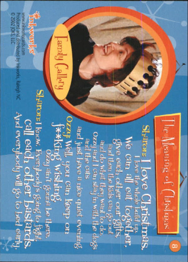 A7887- 2002 The Osbournes Season One Card #s 1-72 -You Pick- 10+ 