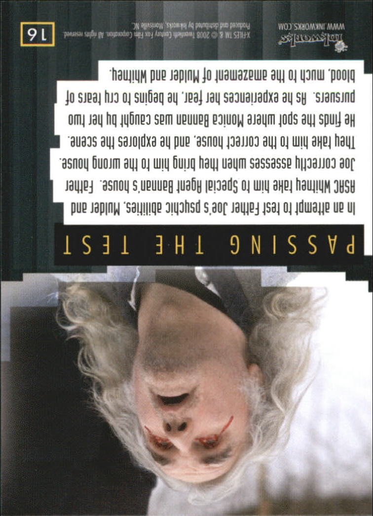 A5636- 2008 X-Files I Want to Believe Card #s 1-72 -You Pick- 15+ FREE US SHIP - Picture 29 of 133