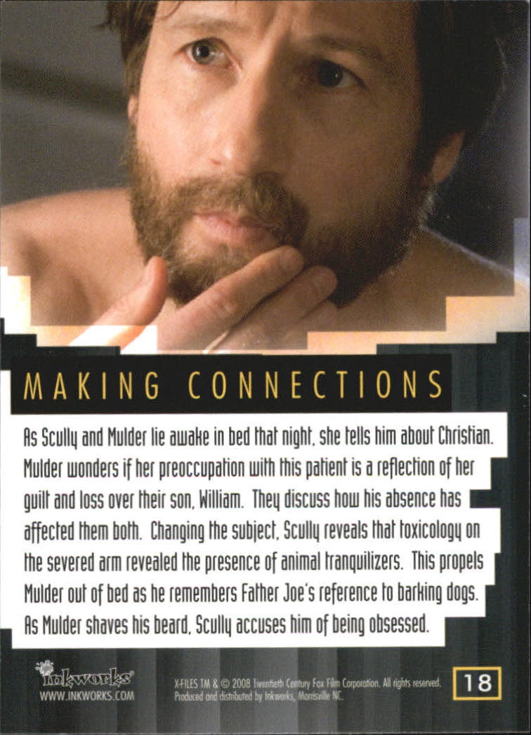 A5636- 2008 X-Files I Want to Believe Card #s 1-72 -You Pick- 15+ FREE US SHIP - Picture 33 of 133